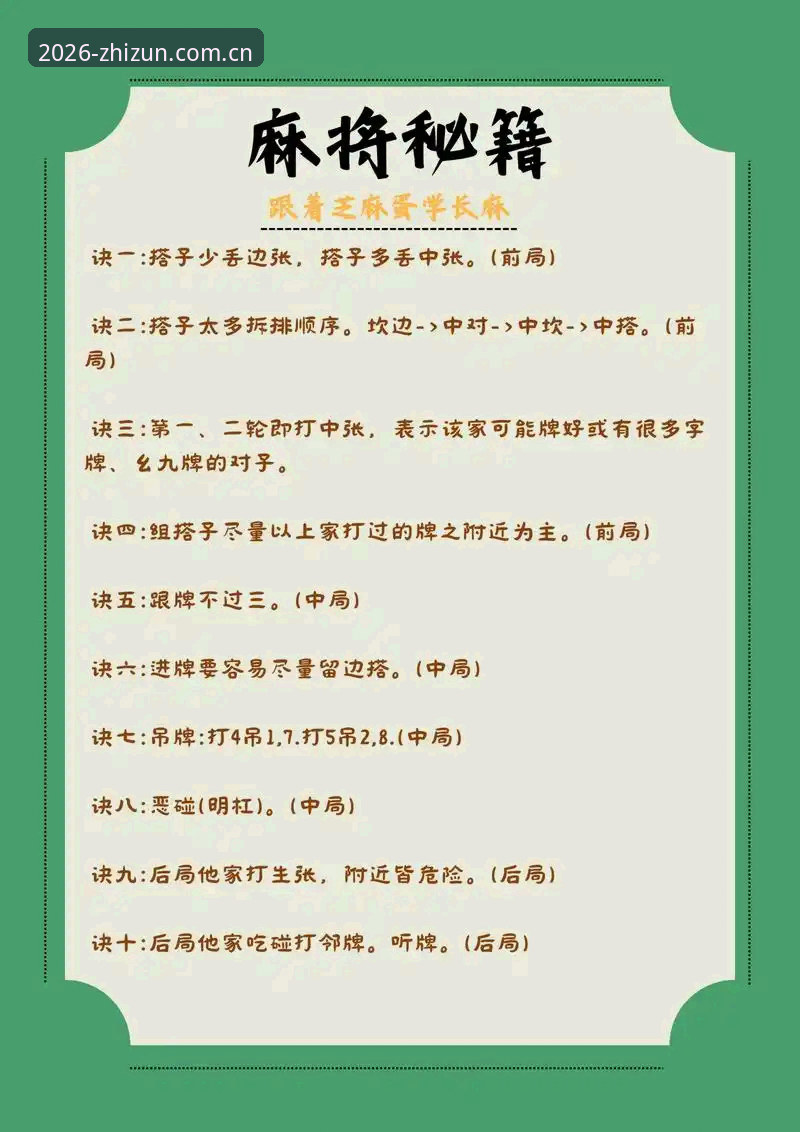 至尊棋牌游戏平台实用技巧：从新手到高手的必备知识分享
